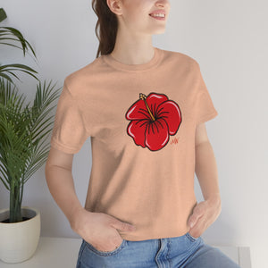 Unisex Tee: Hibiscus