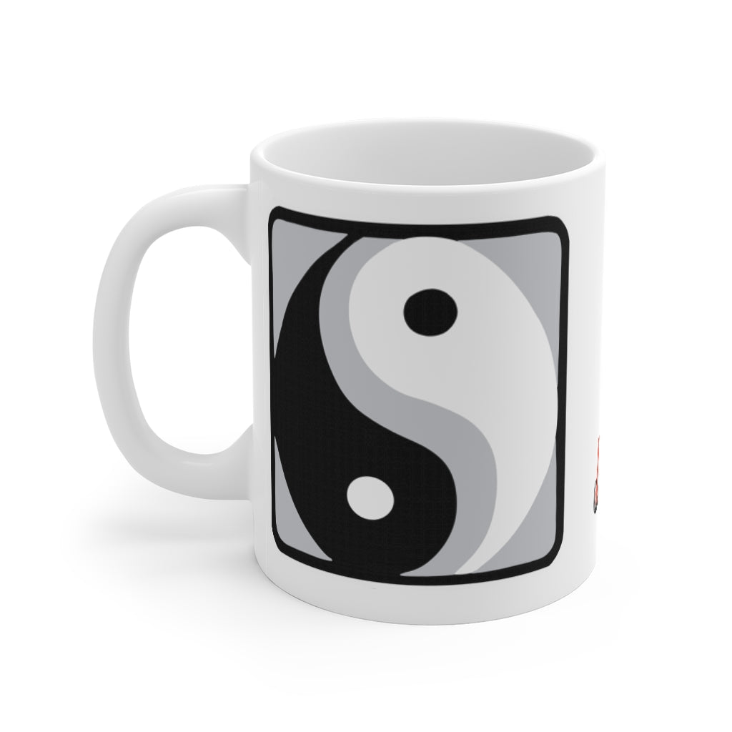 Yin Yang Mug B&W