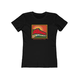 Women's Tee: Diamond Head Sunrise