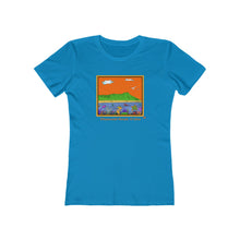 Load image into Gallery viewer, Women&#39;s Tee: Diamond Head Ocean Life
