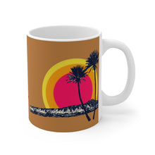 Load image into Gallery viewer, Diamond Head Palms Triple Sunset_Maple
