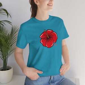 Unisex Tee: Hibiscus