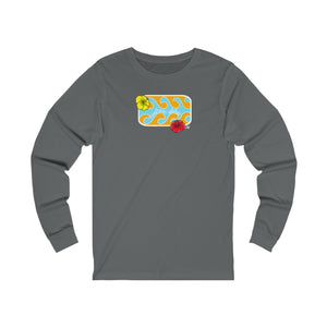 Unisex Long Sleeve Tee: Embrace Aloha_Front Print