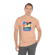 Load image into Gallery viewer, Unisex Tee: Diamond Head Palms Comic
